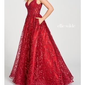 Mon Cheri Wine Gown